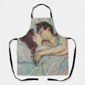 Tablier Toulouse-Lautrec - En Lit, Baiser (Recto)