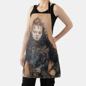 Tablier Toulouse-Lautrec - Femme avec un Boa Noir (Insitu)