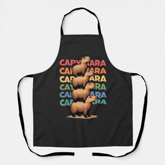 Tablier Tour Capybara (Recto)