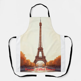 Tablier Tour Eiffel de Paris Cornhole – Conception de voya