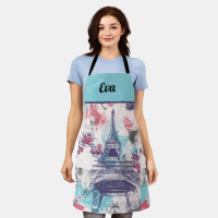 Tour Eiffel Vintage Paris Sur Mesure Et Espace Ros