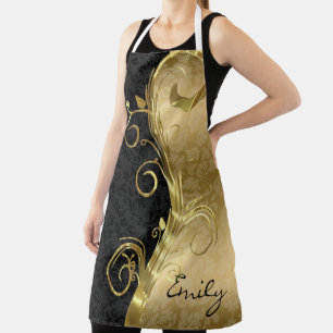 Tablier Tourbillon D'Or Sur Damask