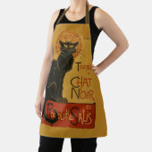Tablier Tournee de Conversation Noir Chat noir (Insitu)
