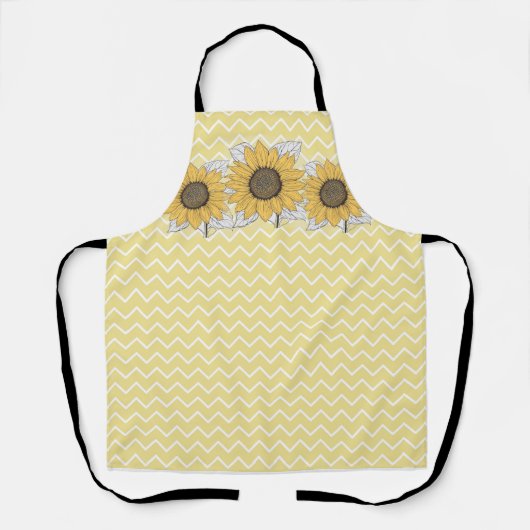 Tablier "Tournesol" (Recto)