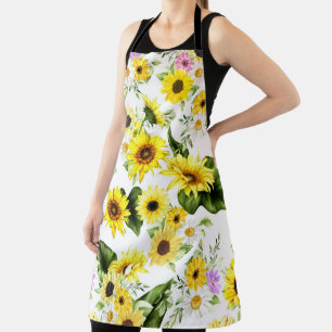 Tablier Tournesol Aquarelle 7