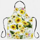 Tablier Tournesol d'aquarelle 7 (Recto)