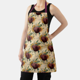 Tablier Tournesol et Ranunculus