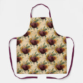 Tablier Tournesol et Ranunculus (Recto)