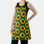 Tablier Tournesol jaune vibrant en fleurs (Insitu)