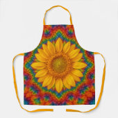 Tablier Tournesol Kaléidoscope (Recto)