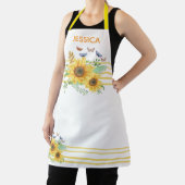 Tablier tournesol printemps (Insitu)