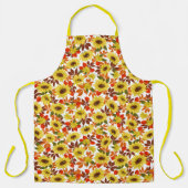 Tablier Tournesols d'automne (Recto)