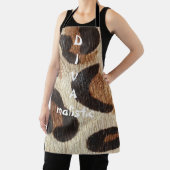 Tablier tout-en-dessus Empreinte de léopard DIVA (Insitu)