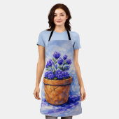 Tablier Tout en fleurs (Porté)