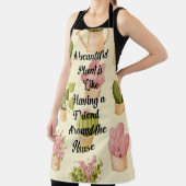 Tablier tout-en-haut, grand avec devis Plante (Insitu)