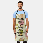 Tablier tout-en-haut, grand avec devis Plante (Porté)