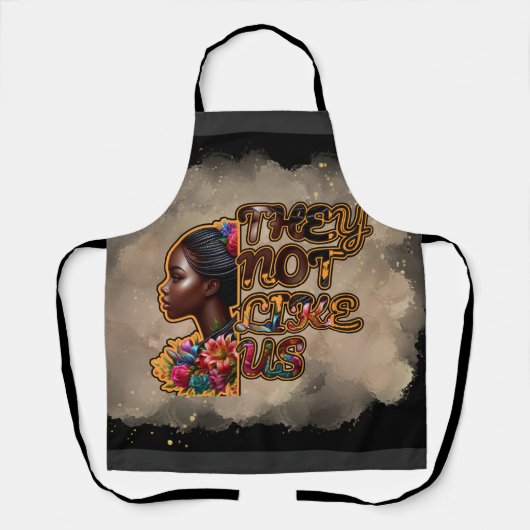 Tablier Tout-En-Imprimé Tablier, Moyen - Ils Ne Nous Aimen (Recto)