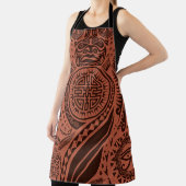 Tablier Tout-En-Plan De Conception Tribale (Insitu)