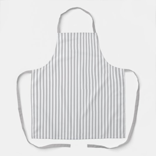 Tablier Tout-En-Plan Gris Doux (Recto)