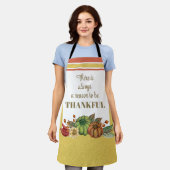 Tablier Tout-En-Plan Inspiré De Thanksgiving (Porté)