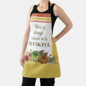 Tablier Tout-En-Plan Inspiré De Thanksgiving (Insitu)