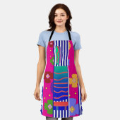 Tablier Tout en Tout Couleur Polyvalent (Porté)