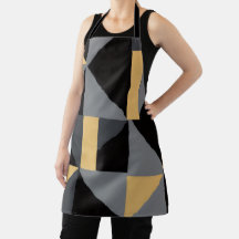 Tablier Tout imprimé Géométrie Moderne