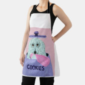 Tablier tout-imprimé Poodle Cookie Thief (Insitu)
