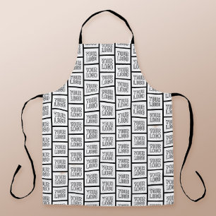 Tablier Tout motif répétitif de logo ou d'image