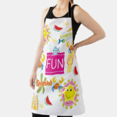 Tablier Tout sur Imprimer Apron Beach House Fun Chef (Insitu)
