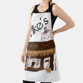 Tablier Tout sur imprimer Café Apron Boutique Caféine (Insitu)