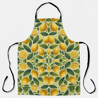 Tablier Tout sur le Motif citron