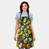 Tablier Tout sur les légumes (Porté)