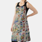 Tablier Tout sur l'impression Apron Mahjong (Insitu)
