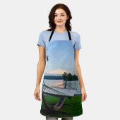 Tablier Tout sur l'impression Paysage Apron (Porté)