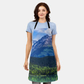 Tablier Tout sur l'impression Paysage Apron (Porté)