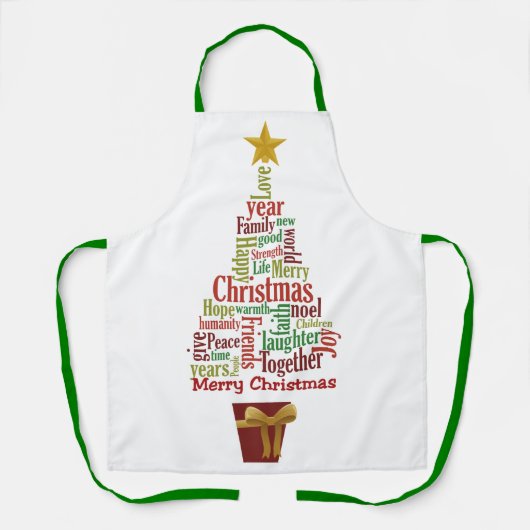 Tablier Tout sur Noël (Recto)