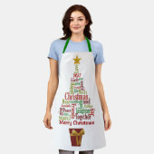 Tablier Tout sur Noël (Porté)