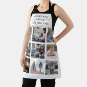 Tablier Tout Texte Photo Collage Meilleur Maman & Chef Bla (Insitu)