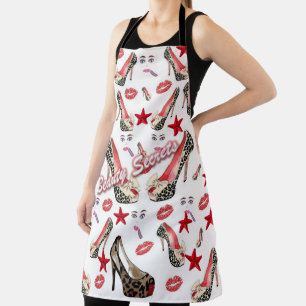 Tablier Toute l'impression Apron Beauty Secrets Salon Styl