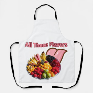 Tablier Toutes ces saveurs