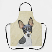 Tablier Toy Fox Terrier Peinture - Cute Original Chien Art (Recto)