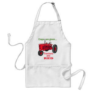 Tablier Tracteurs Rouges