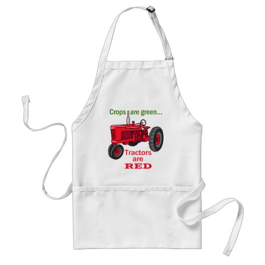 Tablier Tracteurs Rouges (Devant)