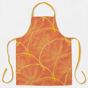 Tablier Tranche de pamplemousse orange Citrus Art
