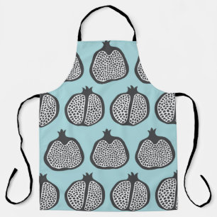 Tablier Tranches de fruits de grenade sans soudure motif b