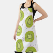 Tablier Tranches de fruits Kiwi, illustration transparente (Insitu)