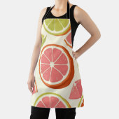 Tablier Tranches de pamplemousse orange citron vert vibran (Insitu)