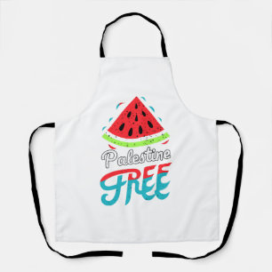 Tablier Tranches paisibles Watermelon Free Palestine - Sou
