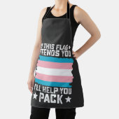 Tablier Trans Si Ce Drapeau Vous Offense Je Vous Aiderai à (Insitu)
